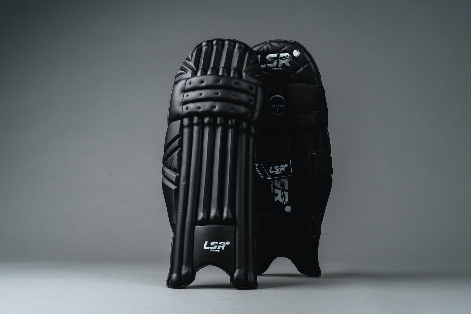 LSR SPORTS- BLACK BATTING PADS