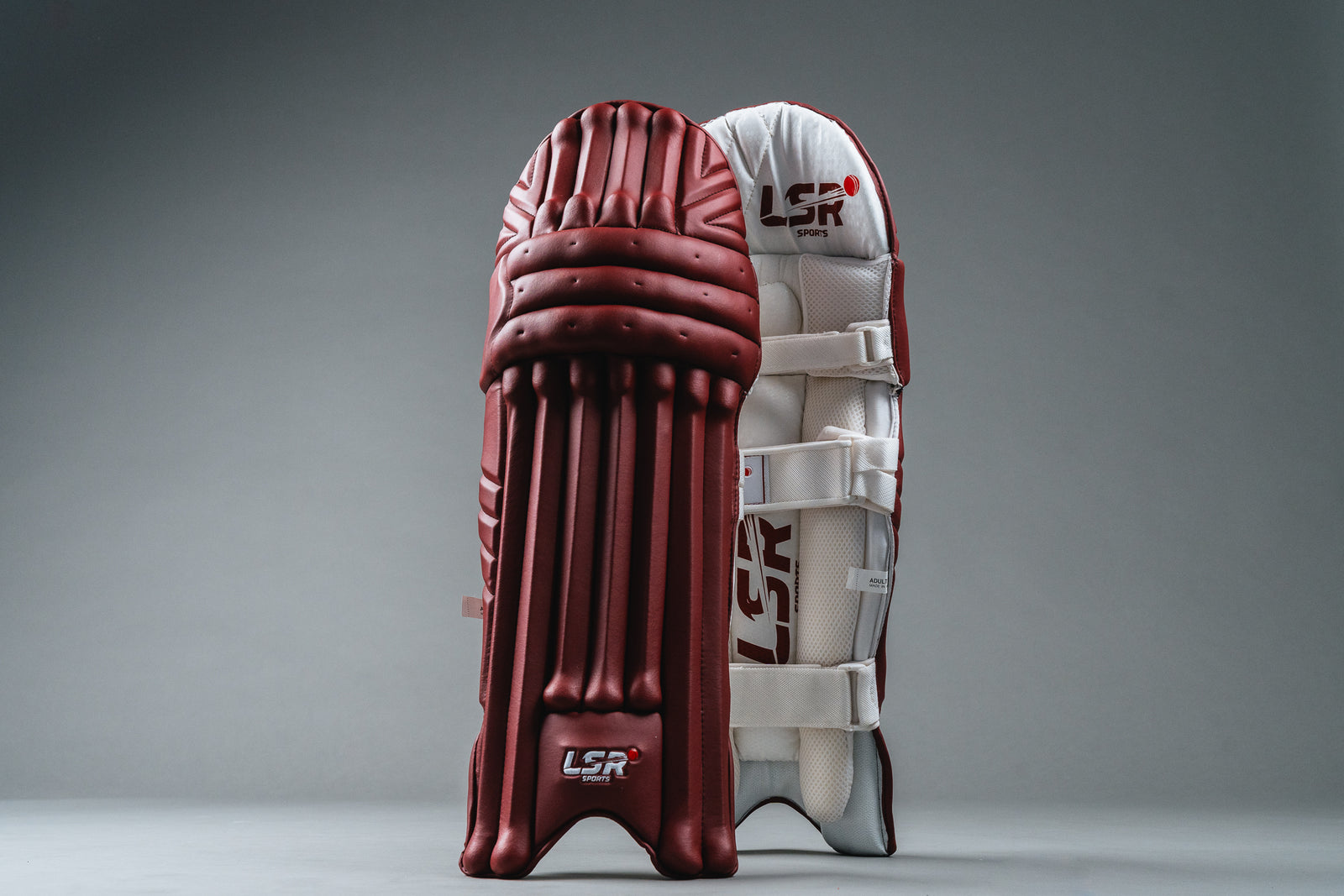 LSR Sports - Maroon Batting Pads
