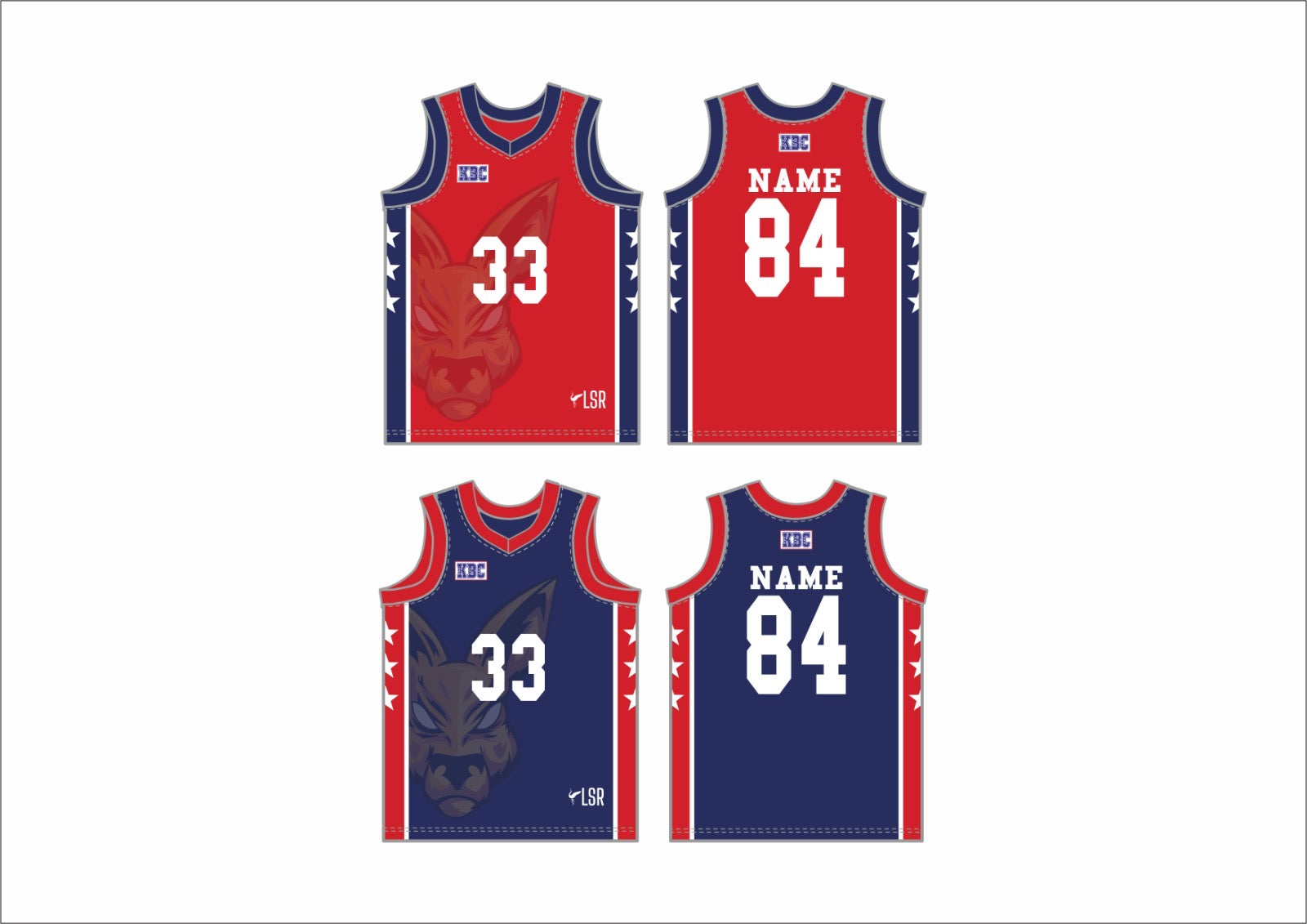 Kangas Basketball Club- Reversible Singlet