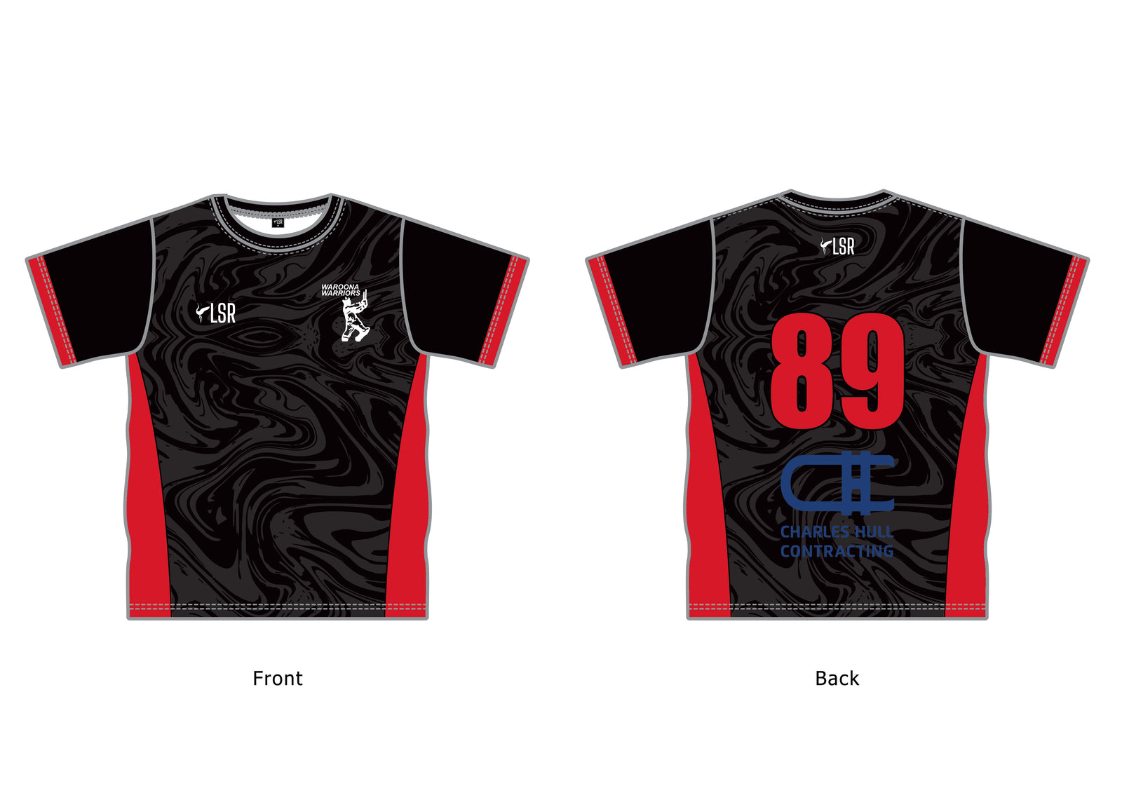 Waroona Warriors Cricket Club- Training Shirts
