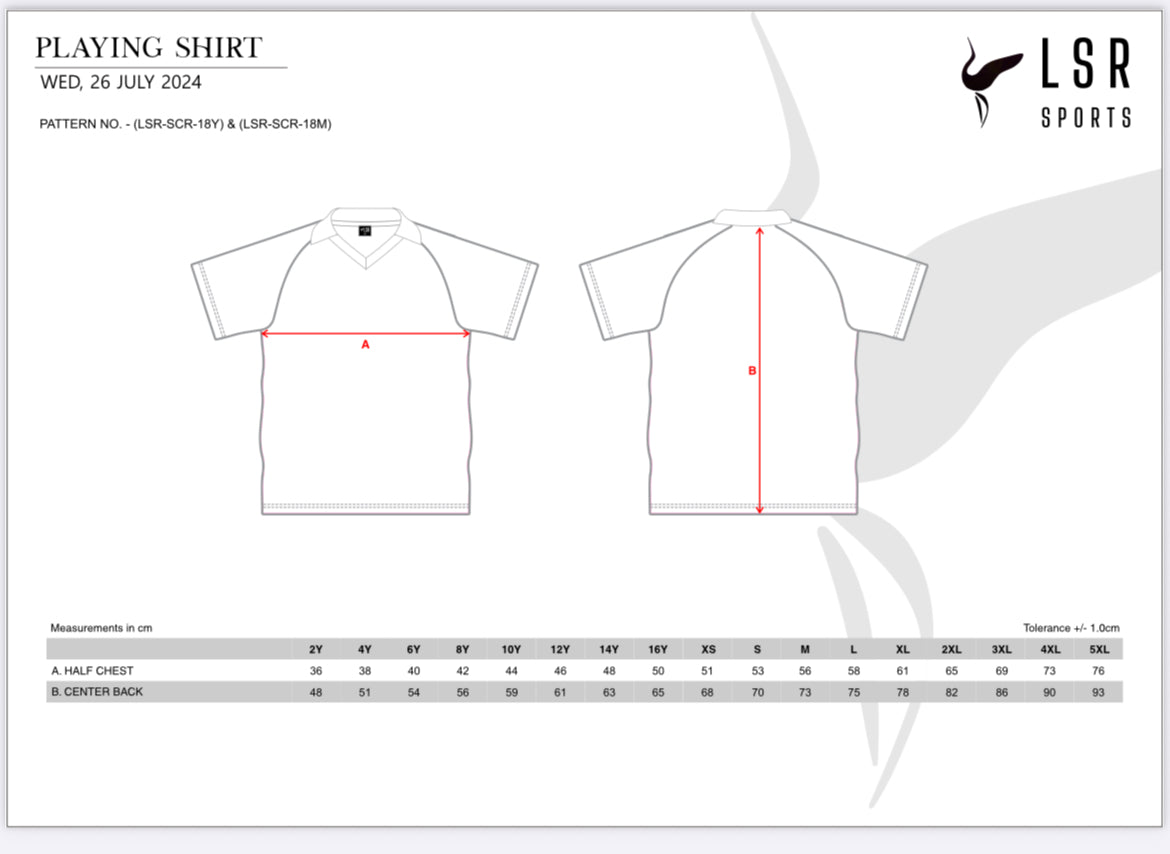 PEEL JUNIOR SOCCER ASSOCIATION - JERSEY