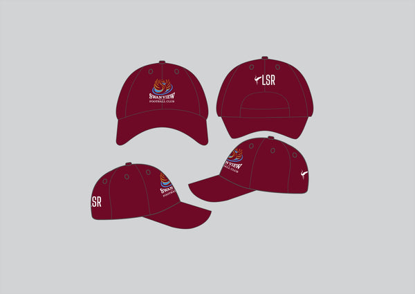 Swan View Football Club Caps - Maroon Solid - LSR Sports