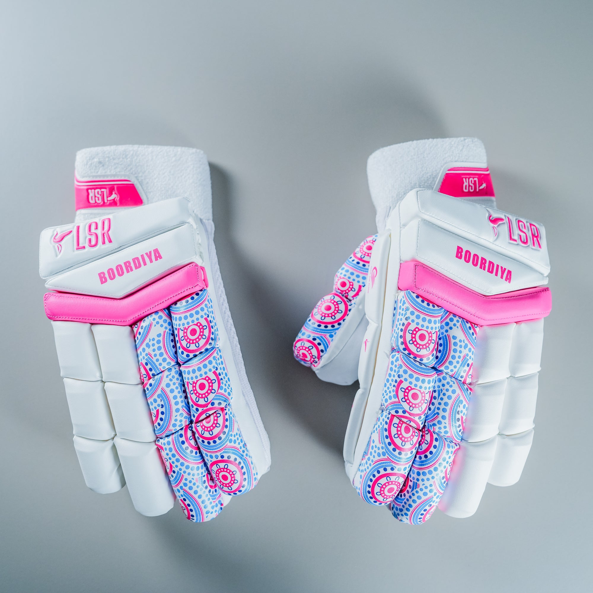 LSR Sports- Boordiya Edition Pink Batting Gloves
