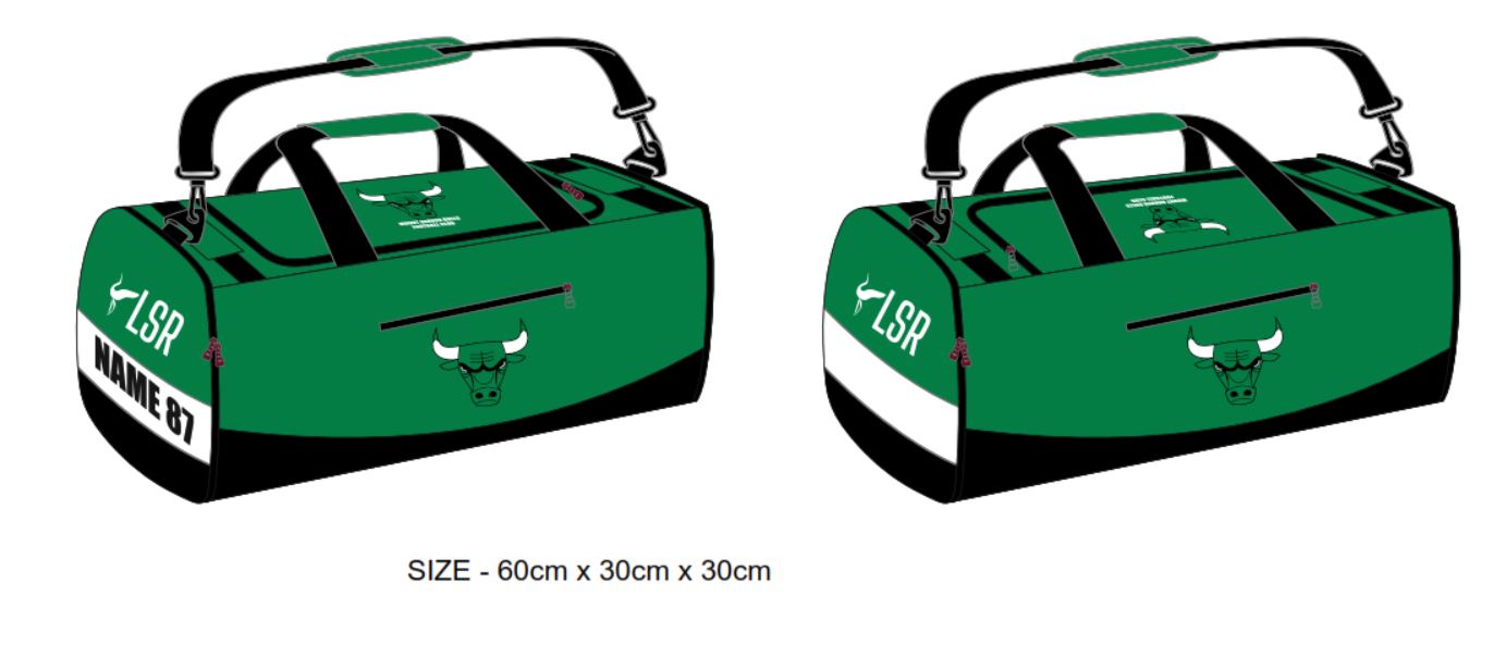 Mount Barker Bulls Football Club-Coaches and Players Kit Bag