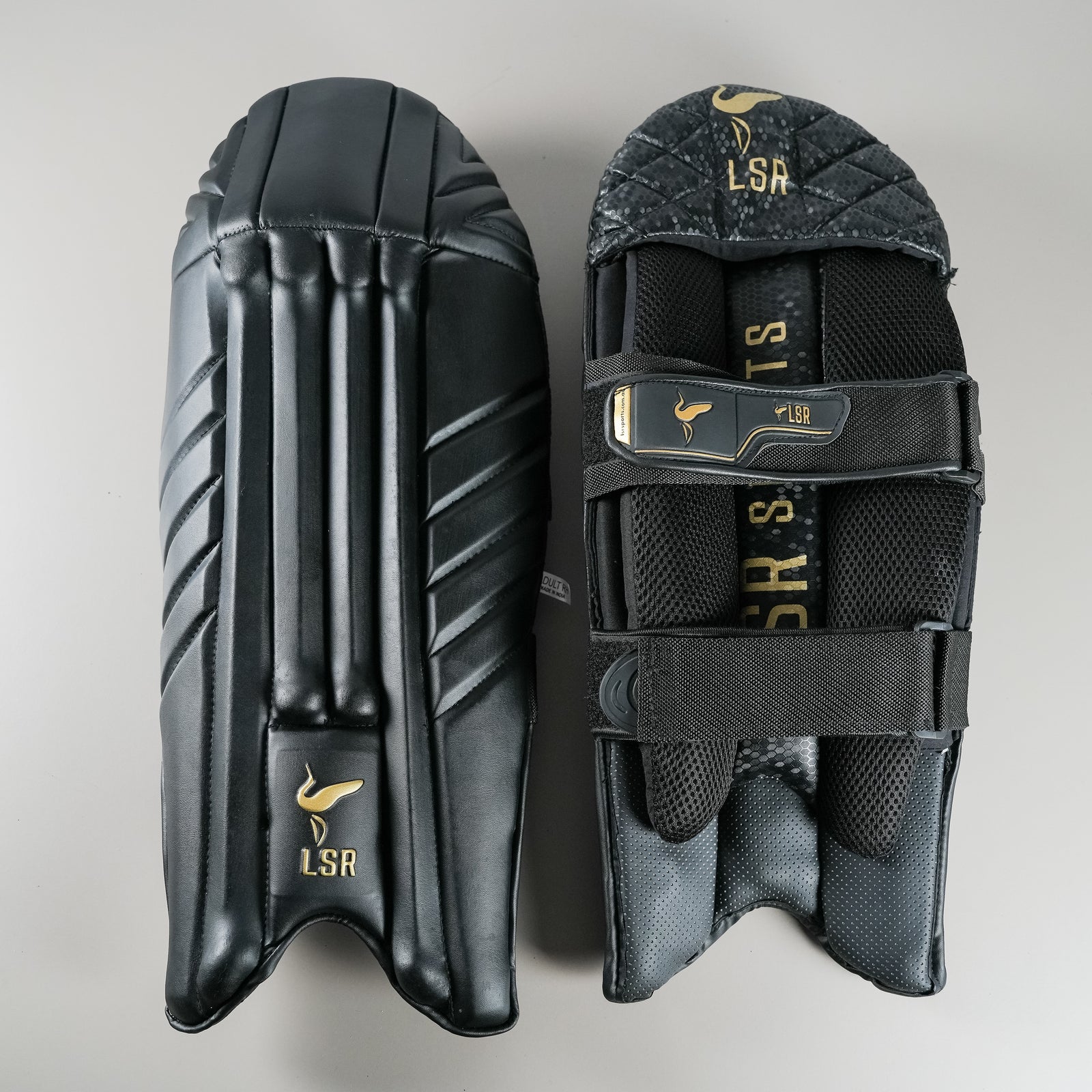 LSR Sports- Black Wicket Keeping Pads