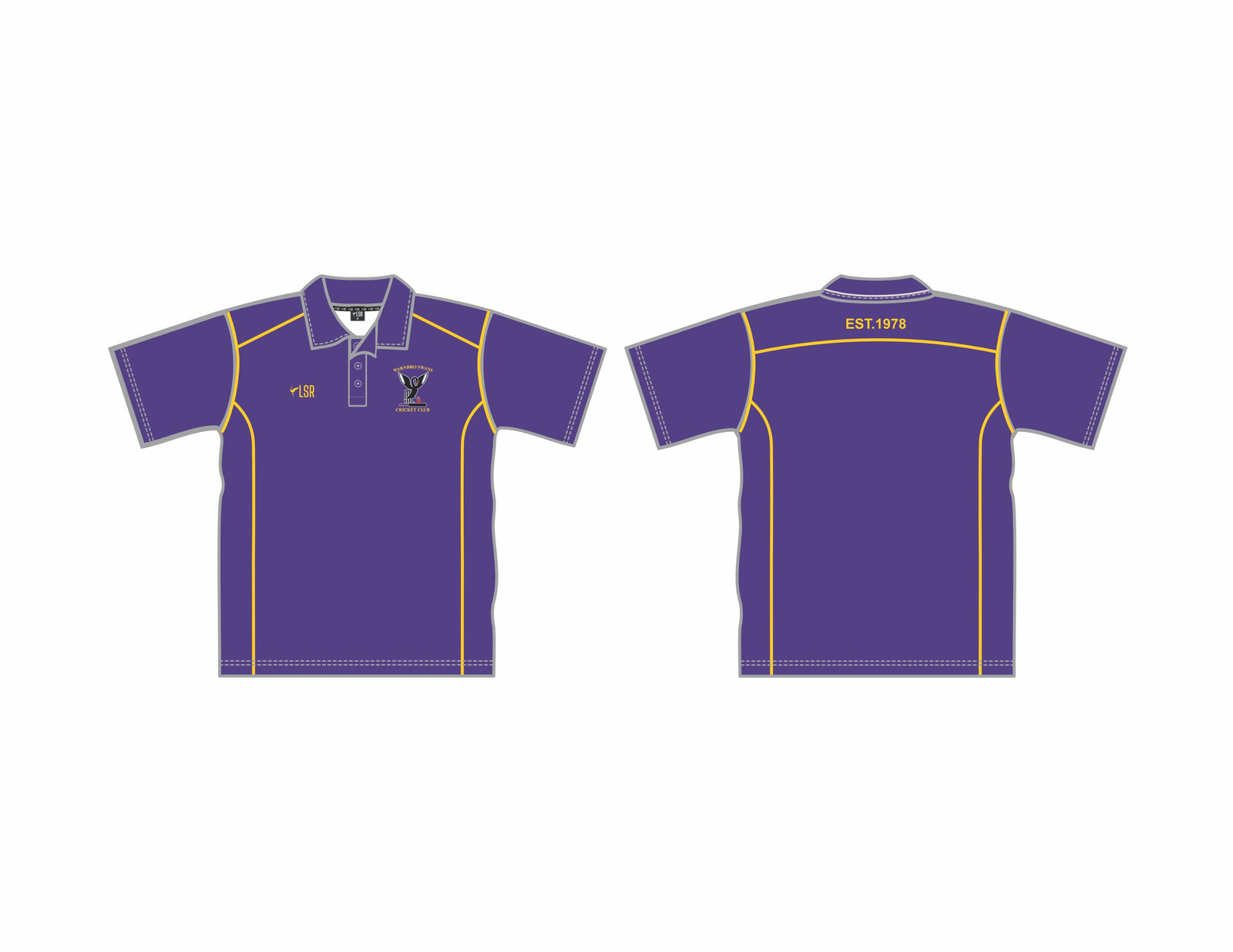 WARNBRO SWANS CRICKET CLUB - CLUB POLO SHIRT