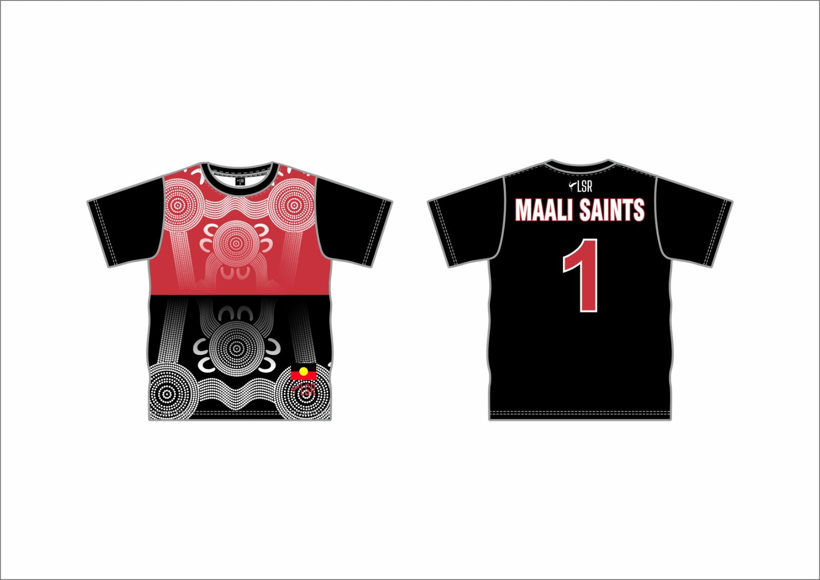 MAALI SAINTS- CREW NECK SHIRT