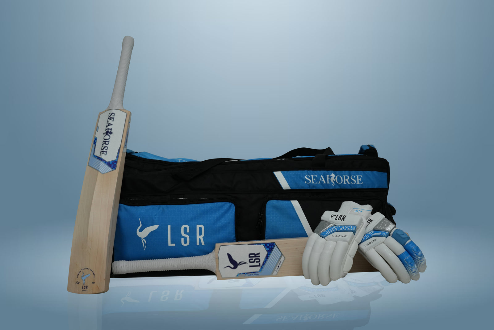 Seahorse Edition Bundle – Bat | Gloves | Bag