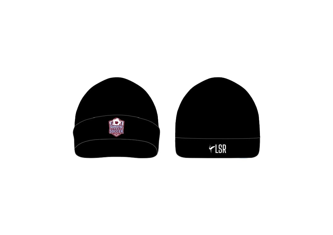 Karratha Soccer Association—Beanies Black Solid | Country Week 2025