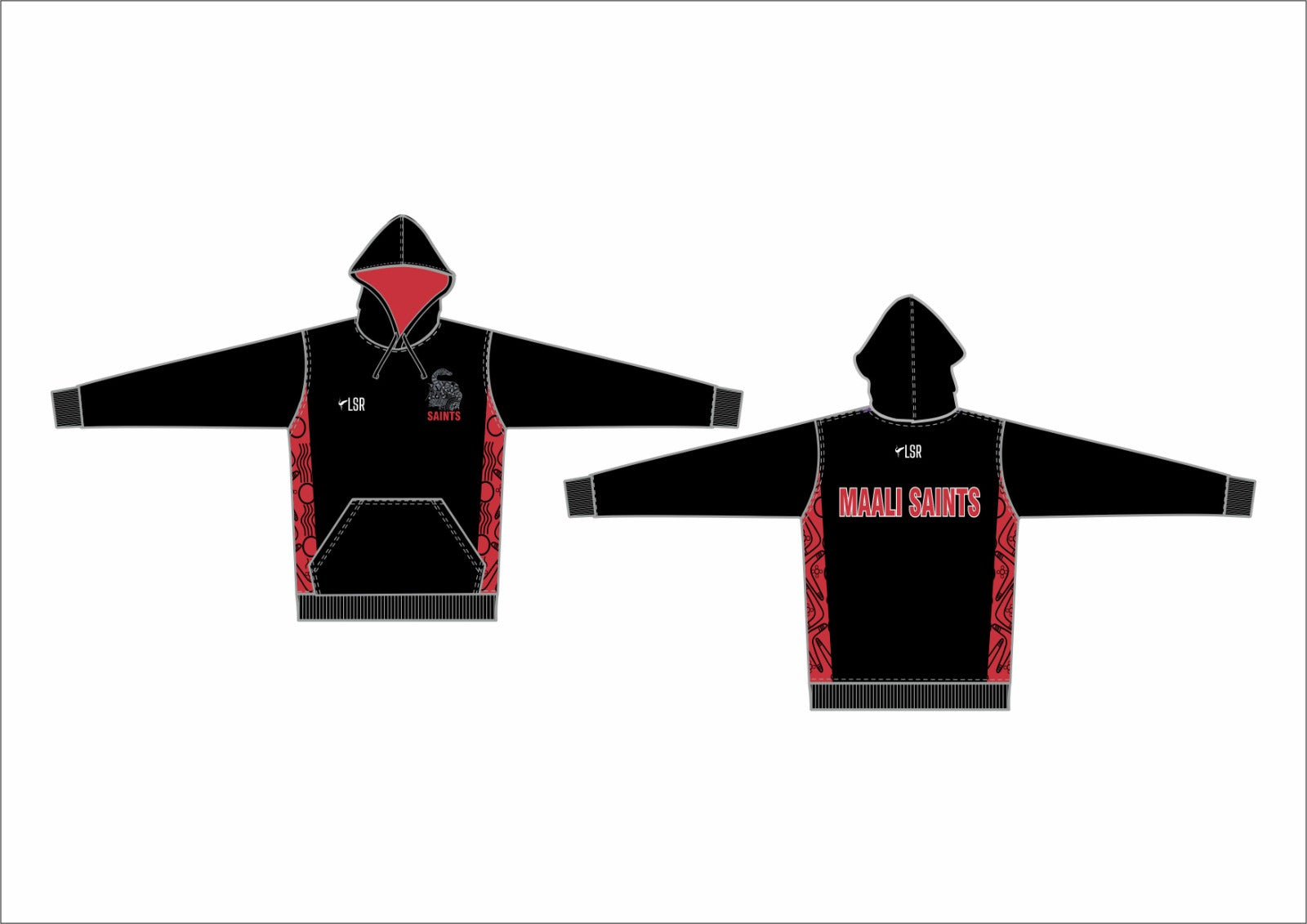 MAALI SAINT - Hoodie / Jumper-Design 2