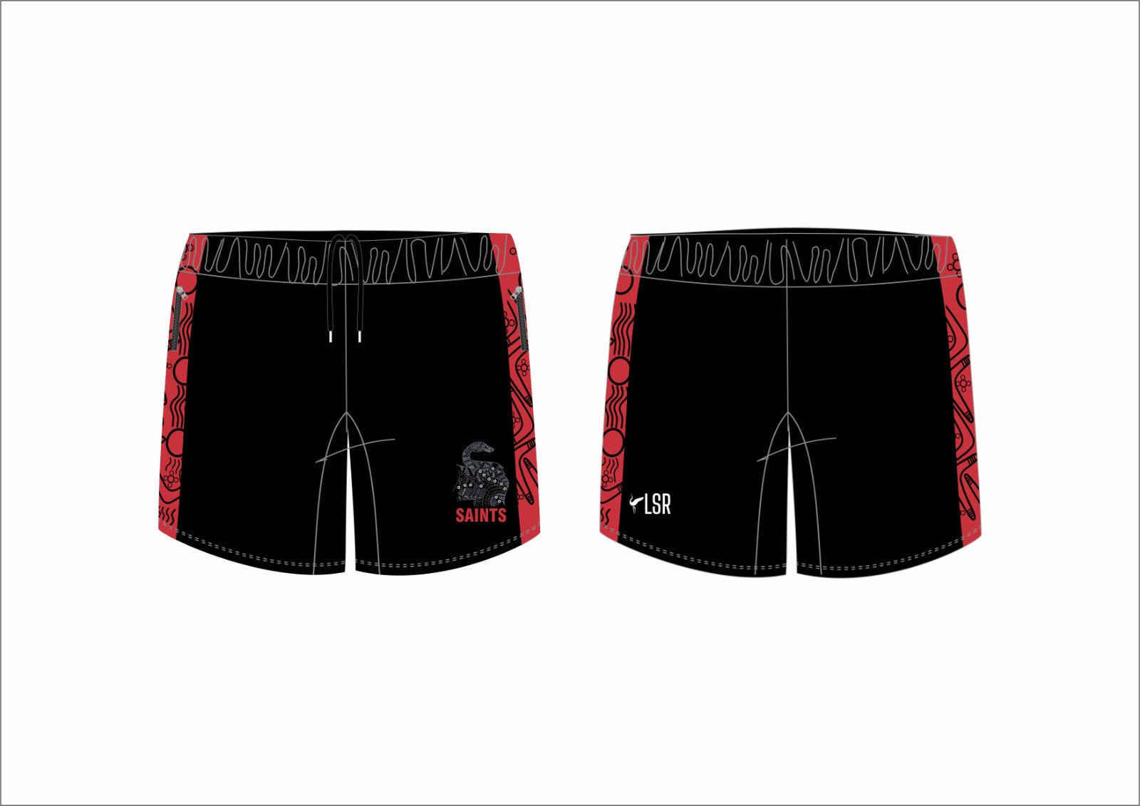 MAALI SAINTS - TRAVEL SHORTS