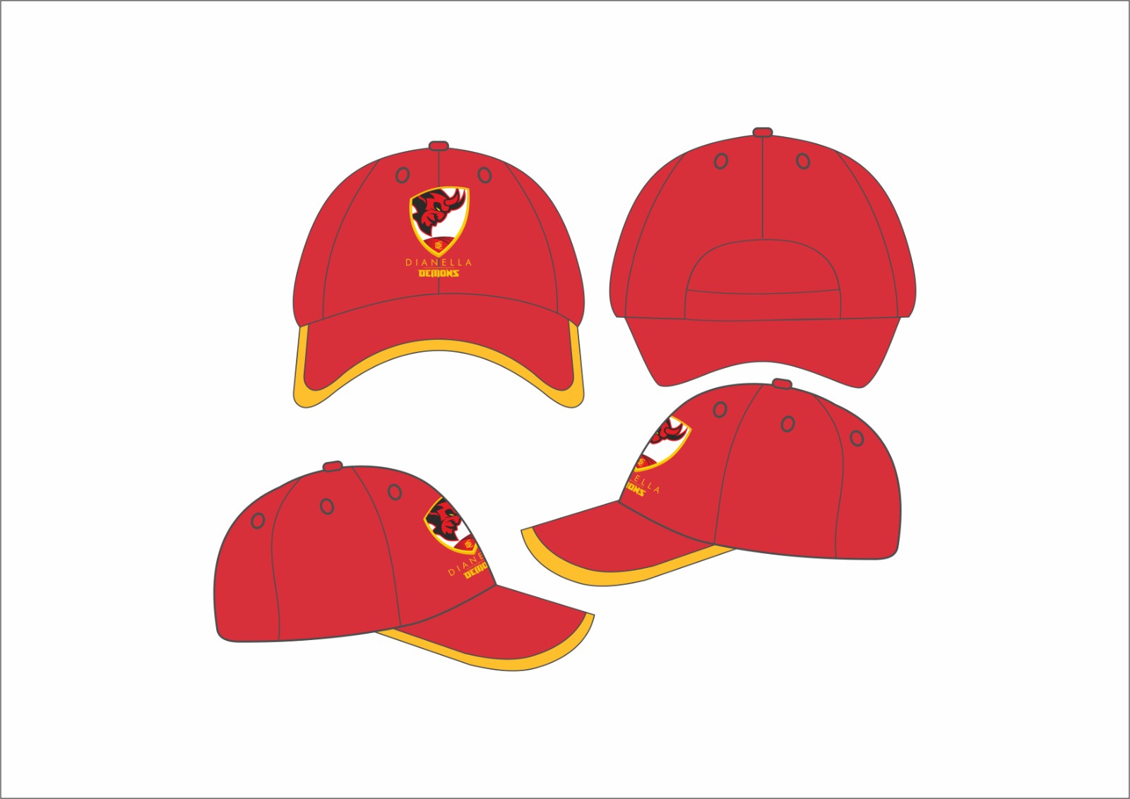 Dianella Cricket Club- Caps