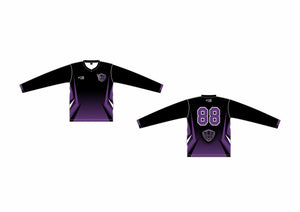 Playpoint Panthers Playing V Neck Long Sleeve Shirt