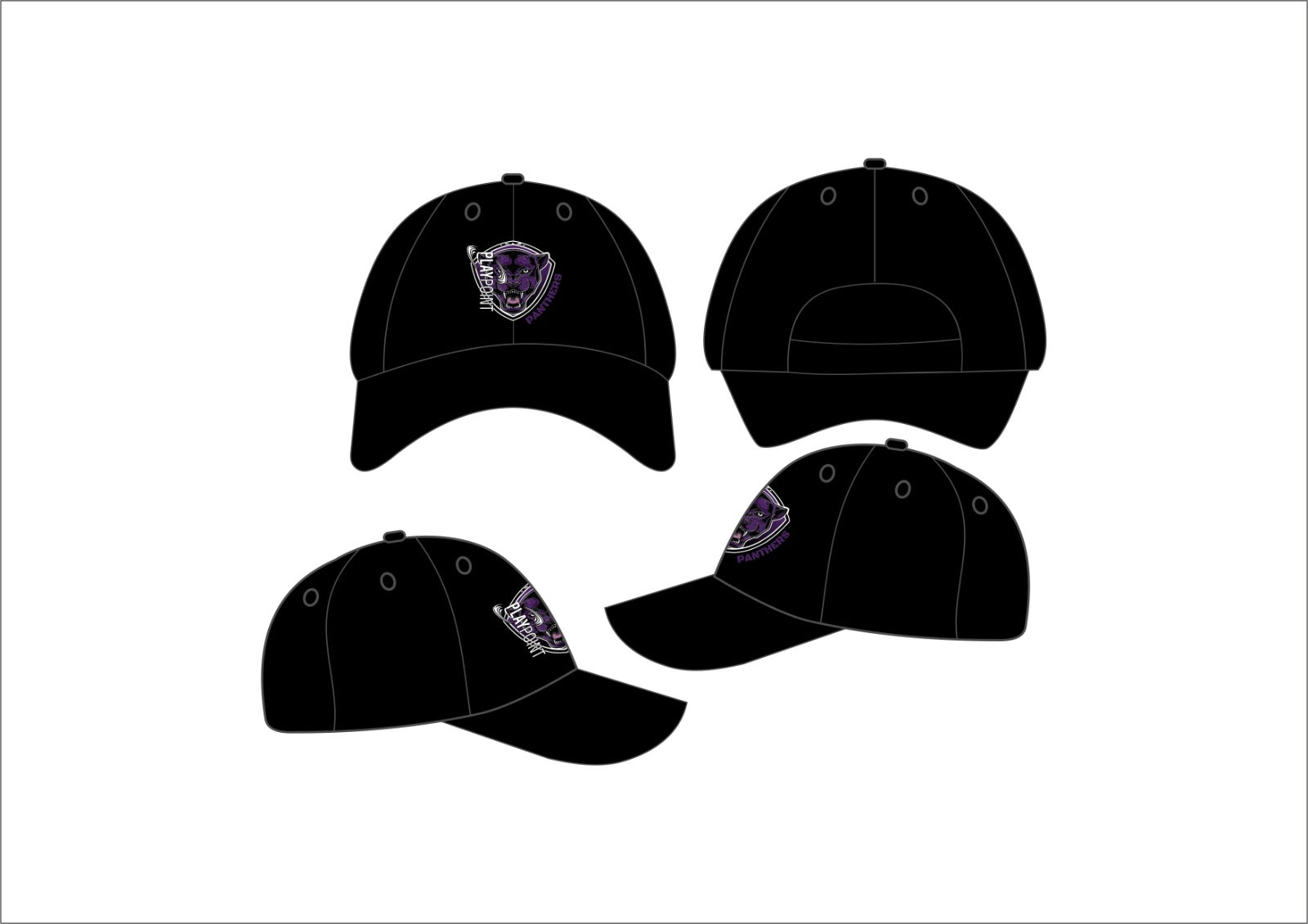 Playpoint Panthers- Caps