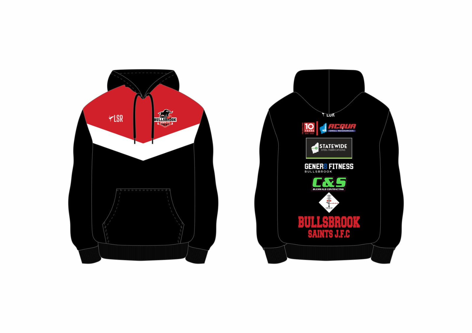 Bullsbrook Junior Footy Club Hoodie