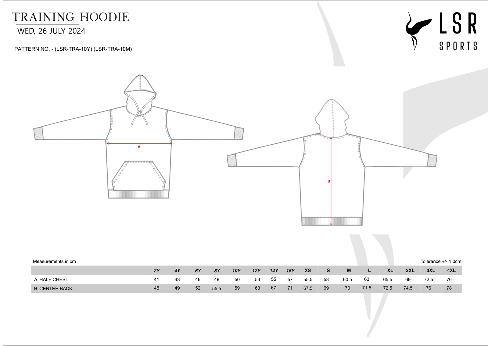 Southern Districts Junior Football Association- Hoodie