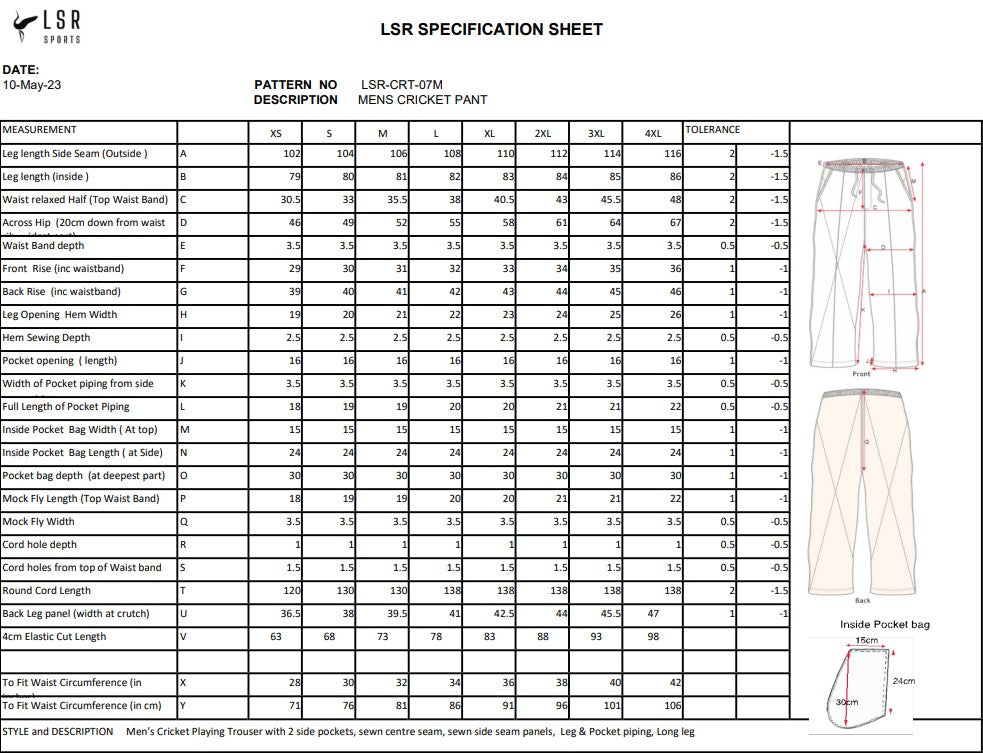 How to Make Spec Sheet for Ladies Trousers - Textile Learner