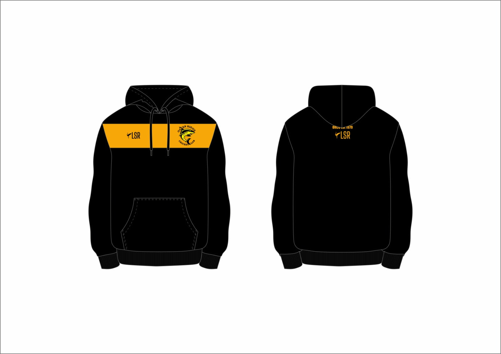 OCEAN RIDGE CRICKET CLUB - HOODIE