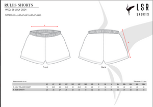 Warriors Football Club- Playing Shorts