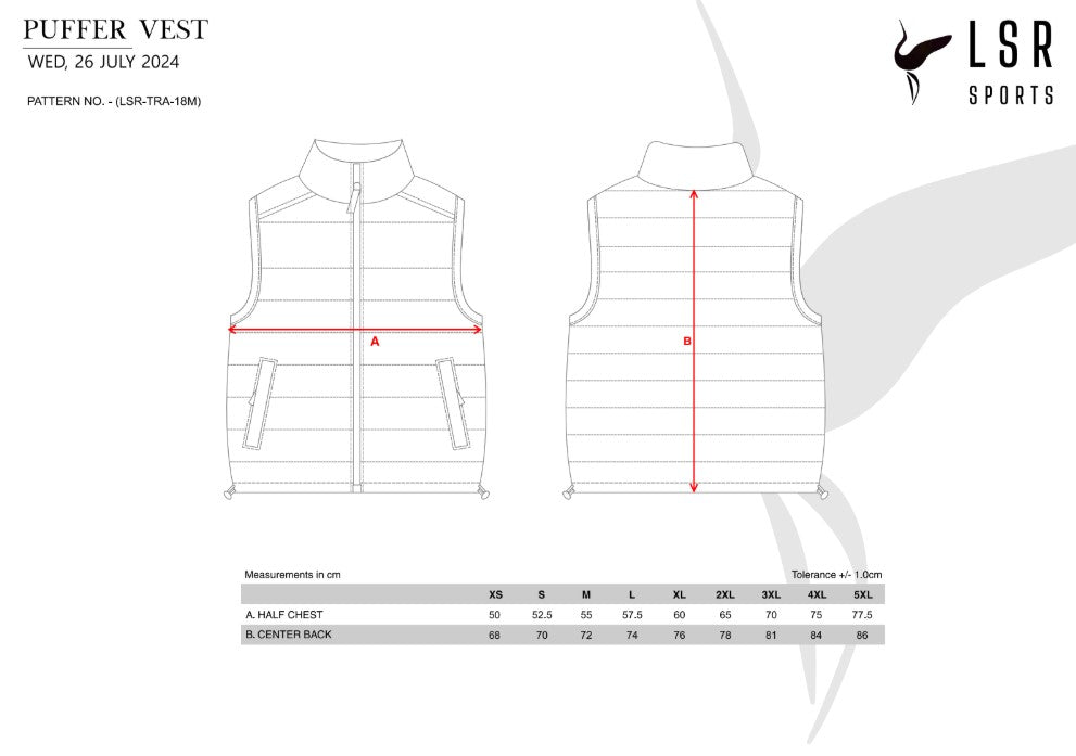 North Albany Football & Sporting Club - Puffer Vest