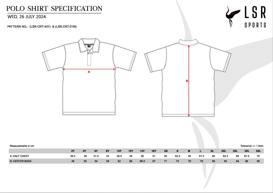CARNARVON JUNIOR SOCCER ASSOCIATION- SUPPORTER POLO SHIRT