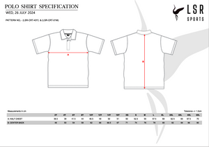 PEEL JUNIOR SOCCER ASSOCIATION- POLO SHIRT SHORT SLEEVE