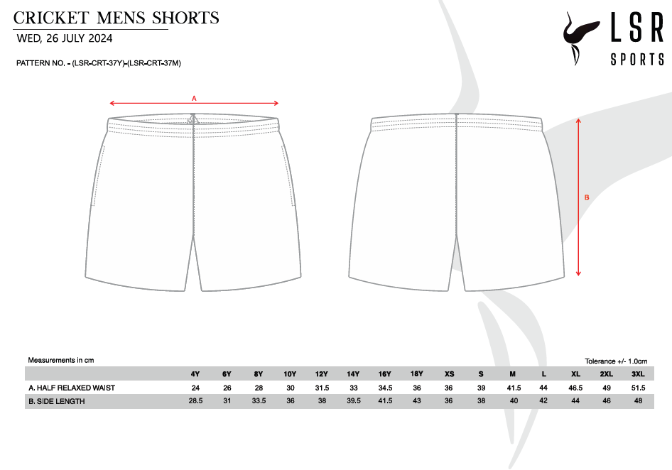 Collingwood Park Cricket Club - Shorts