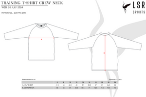 WILLETTON CROWS CRICKET CLUB - TRAINING SHIRT LONG SLEEVE