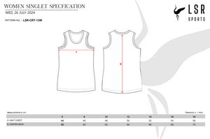 YALLINGUP ODDBODS CRICKET CLUB - SINGLET