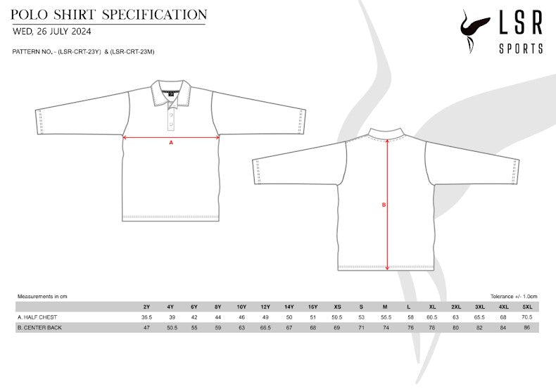 Burekup Cricket Club - Playing Shirt Long Sleeve