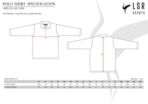 Scarborough Sharks Cricket Club - Playing Polo Shirt Long Sleeve