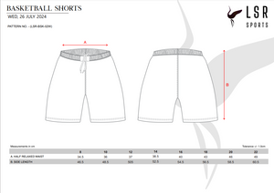 Warriors Basketball Club- Playing Shorts