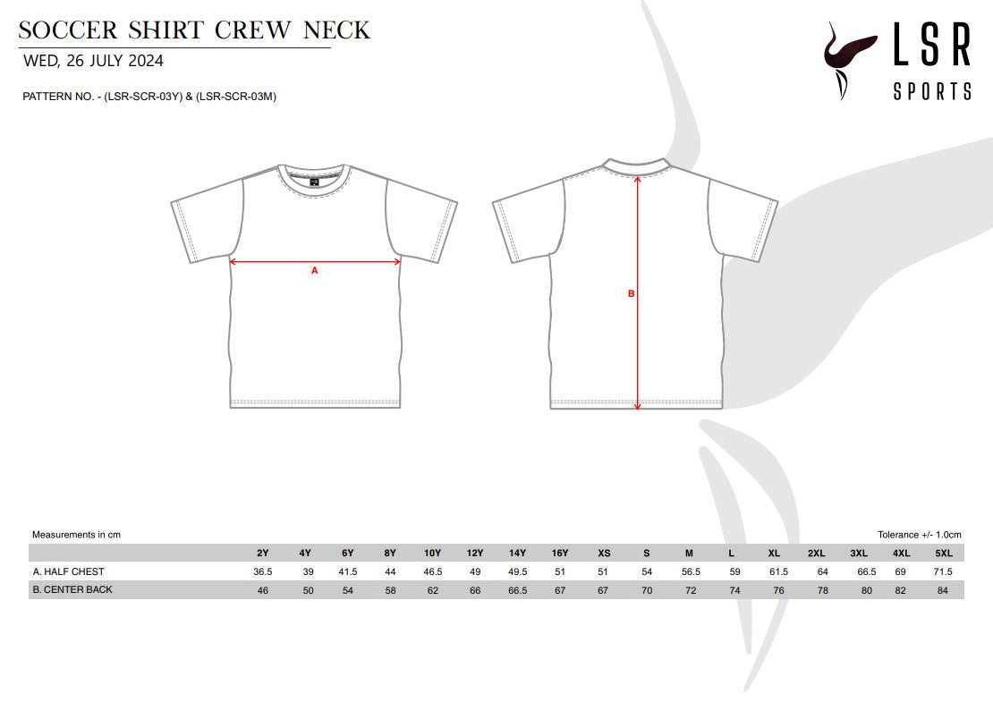 Noranda Hawks Football Club - Training Shirts