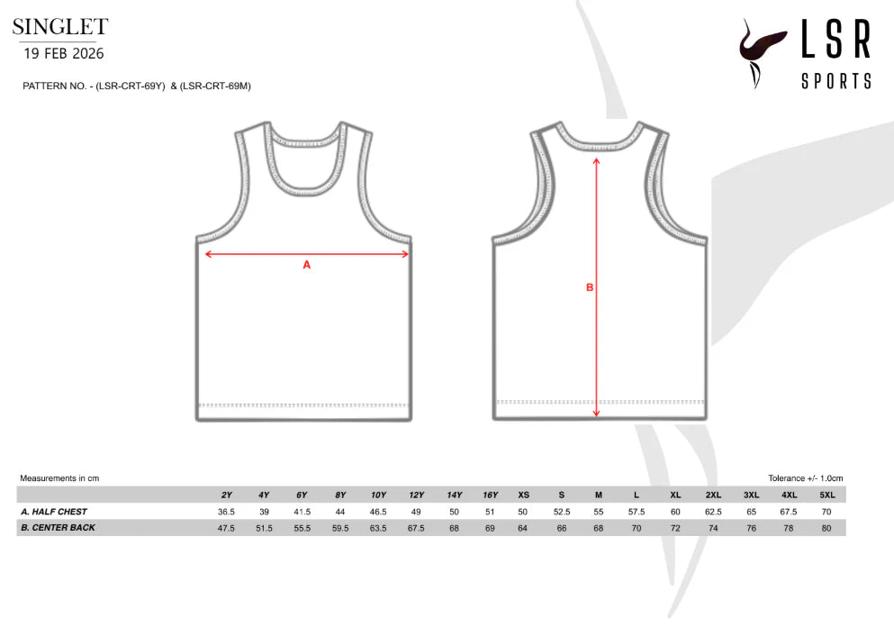 Noranda Hawks Football Club - Singlets