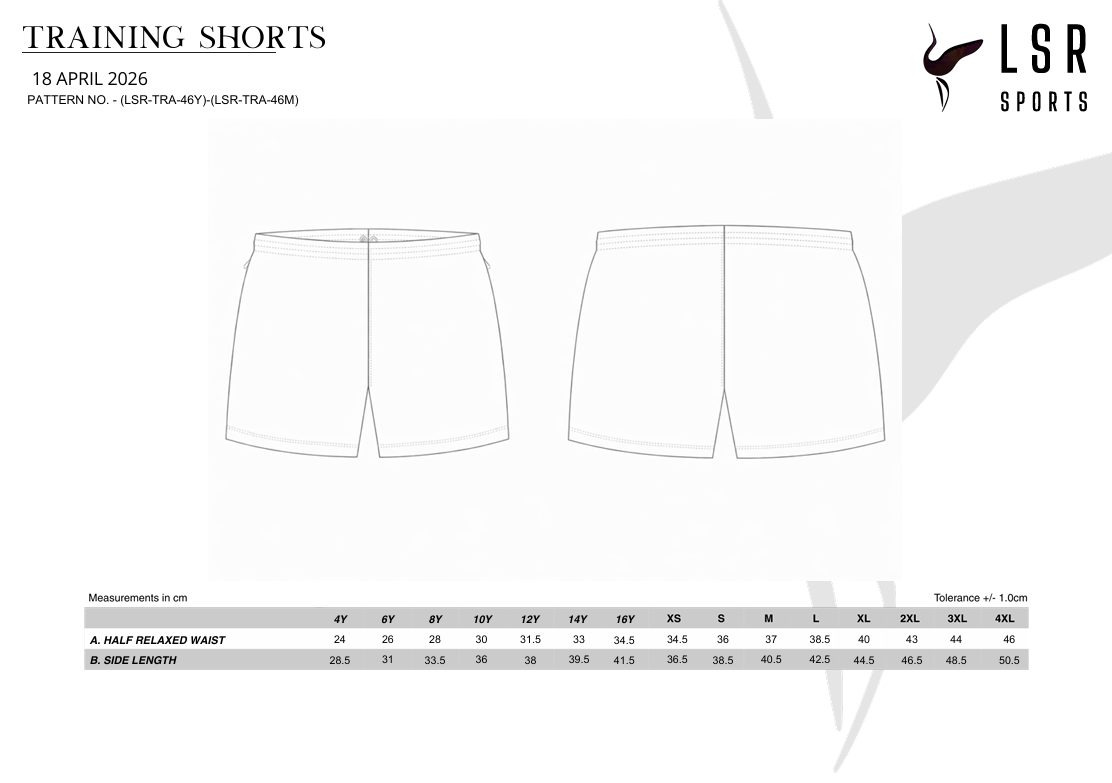 North Albany Football & Sporting Club - Training Shorts