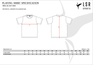 PEEL JUNIOR SOCCER ASSOCIATION - PLAYING JERSEY