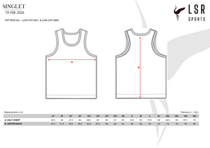Waroona Warriors Cricket Club- Training Singlets