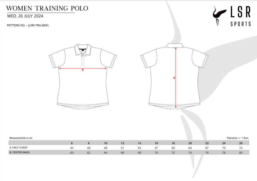 Waroona Warriors Cricket Club - Womens Polo Shirt Short Sleeve