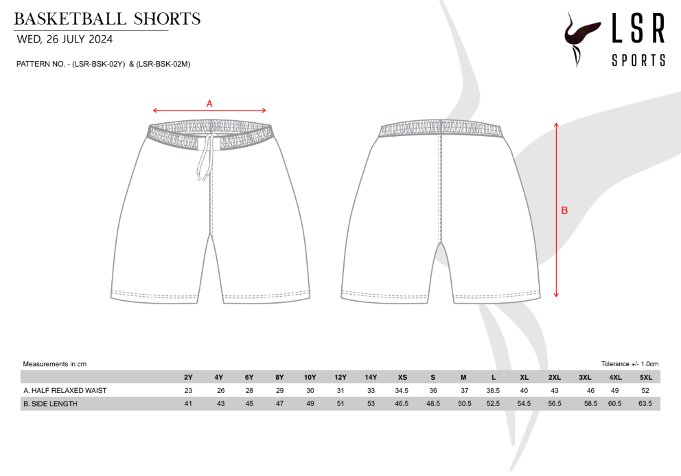 Great Southern Griffins - Men's & Youth Longer Style Shorts