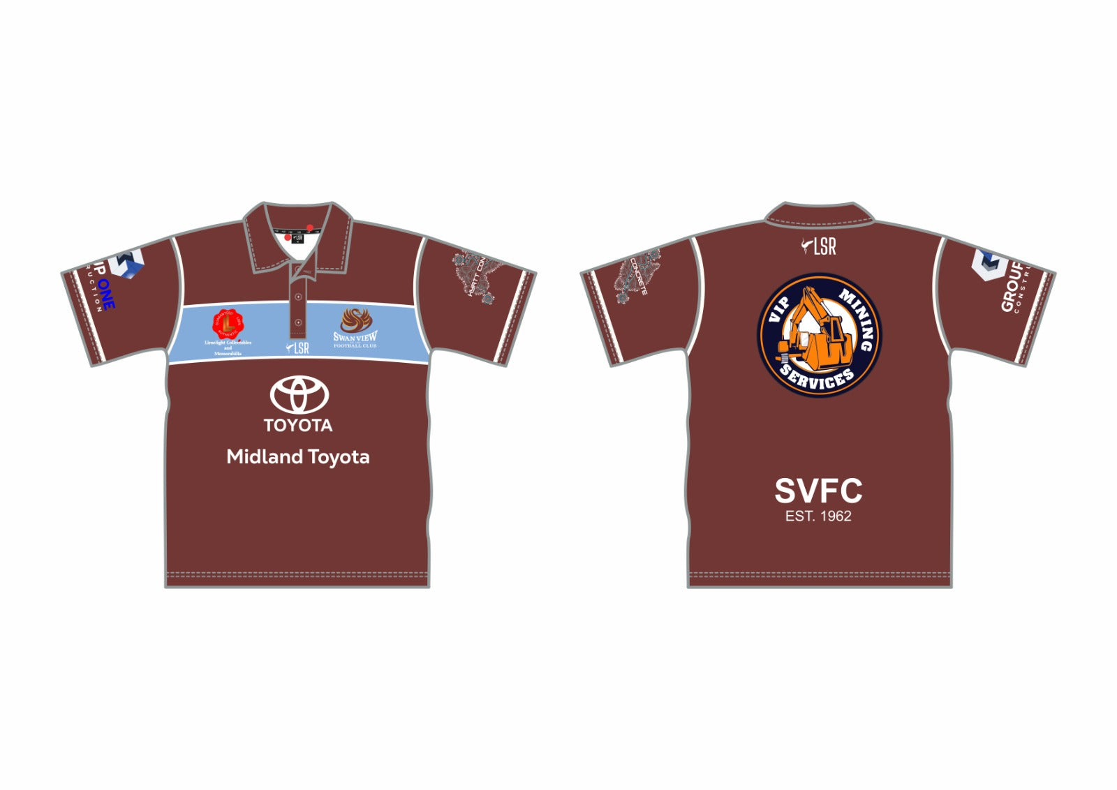 Swan View Football Club Supporter Polo Shirt