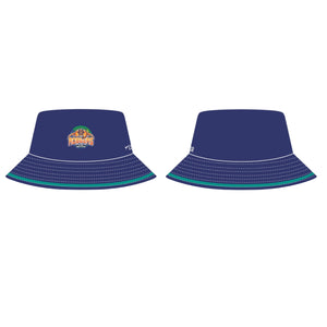 CHRISTMAS ISLAND ROBBERS RUGBY LEAGUE  - NAVY BUCKET HAT