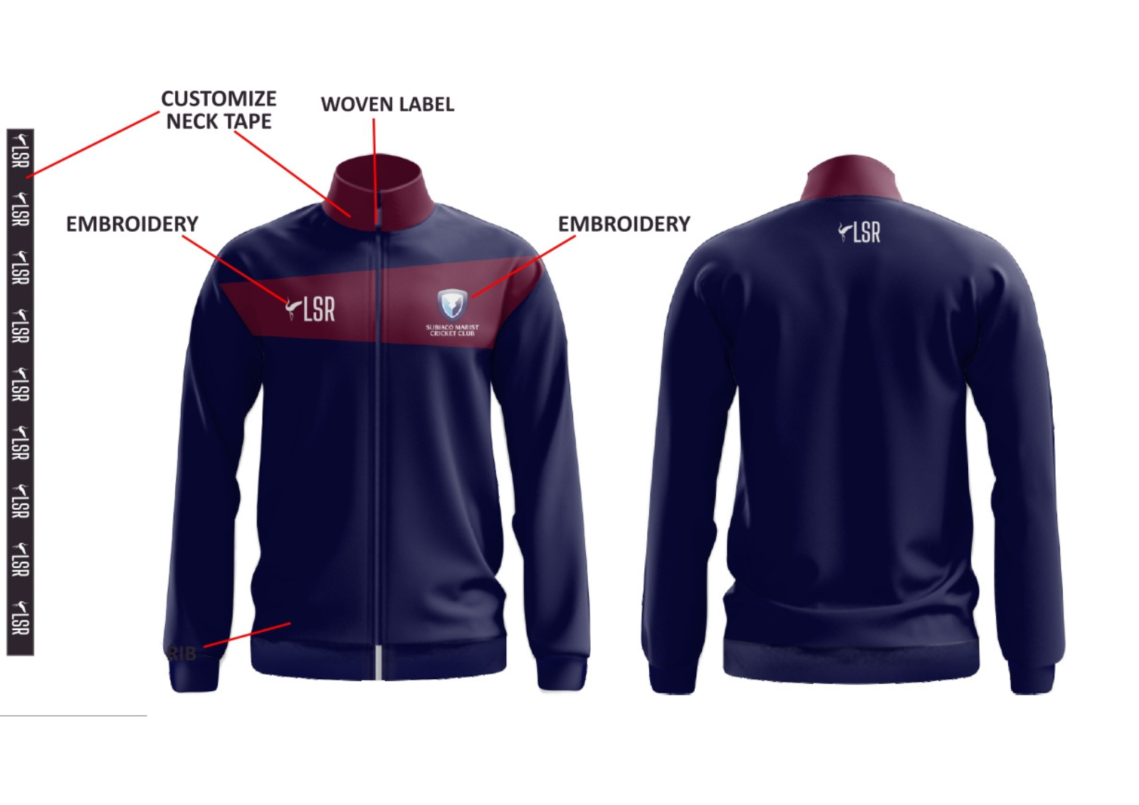 Subiaco Marist Cricket Club Jacket