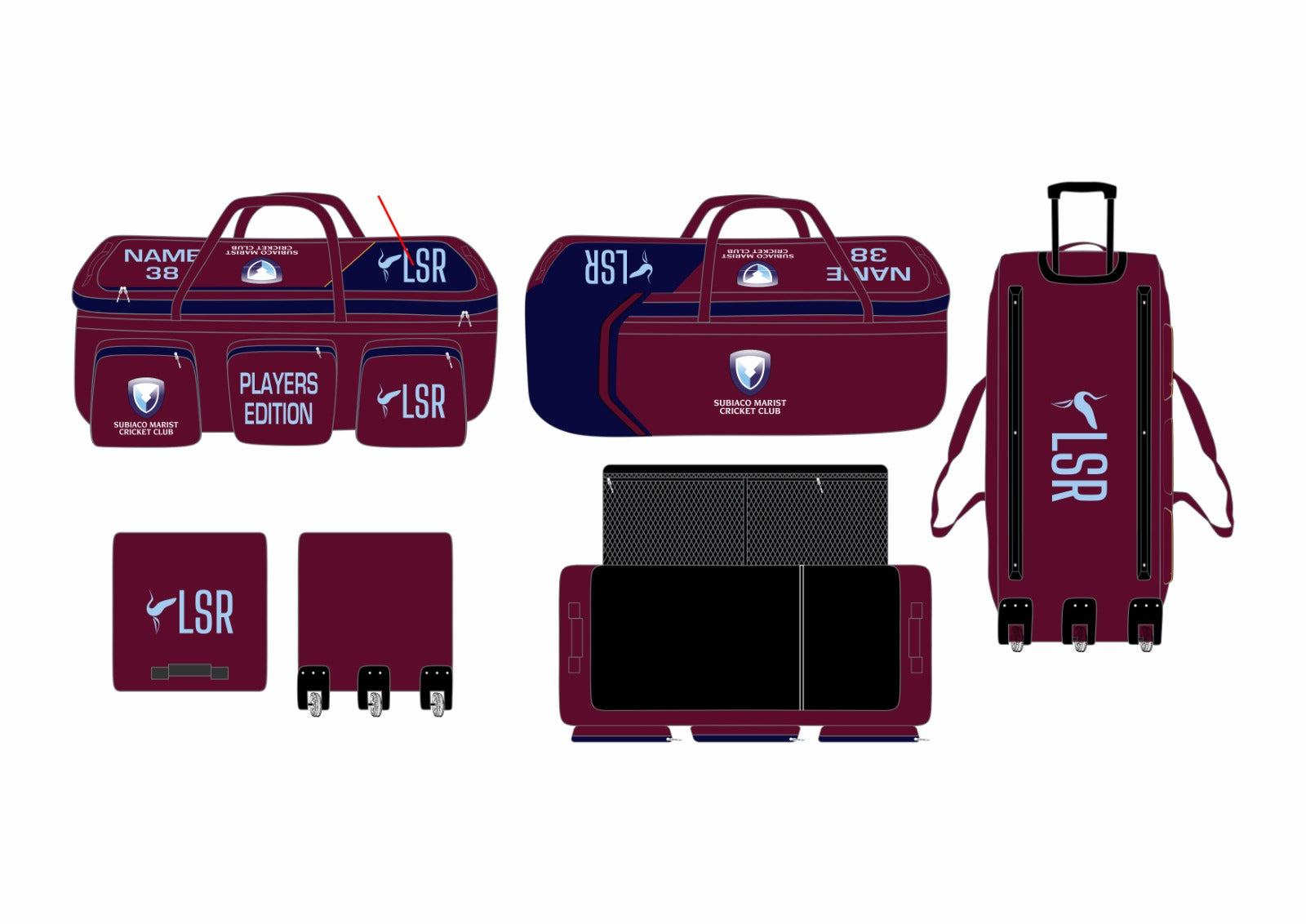 Subiaco Marist Cricket Club Kit Bag