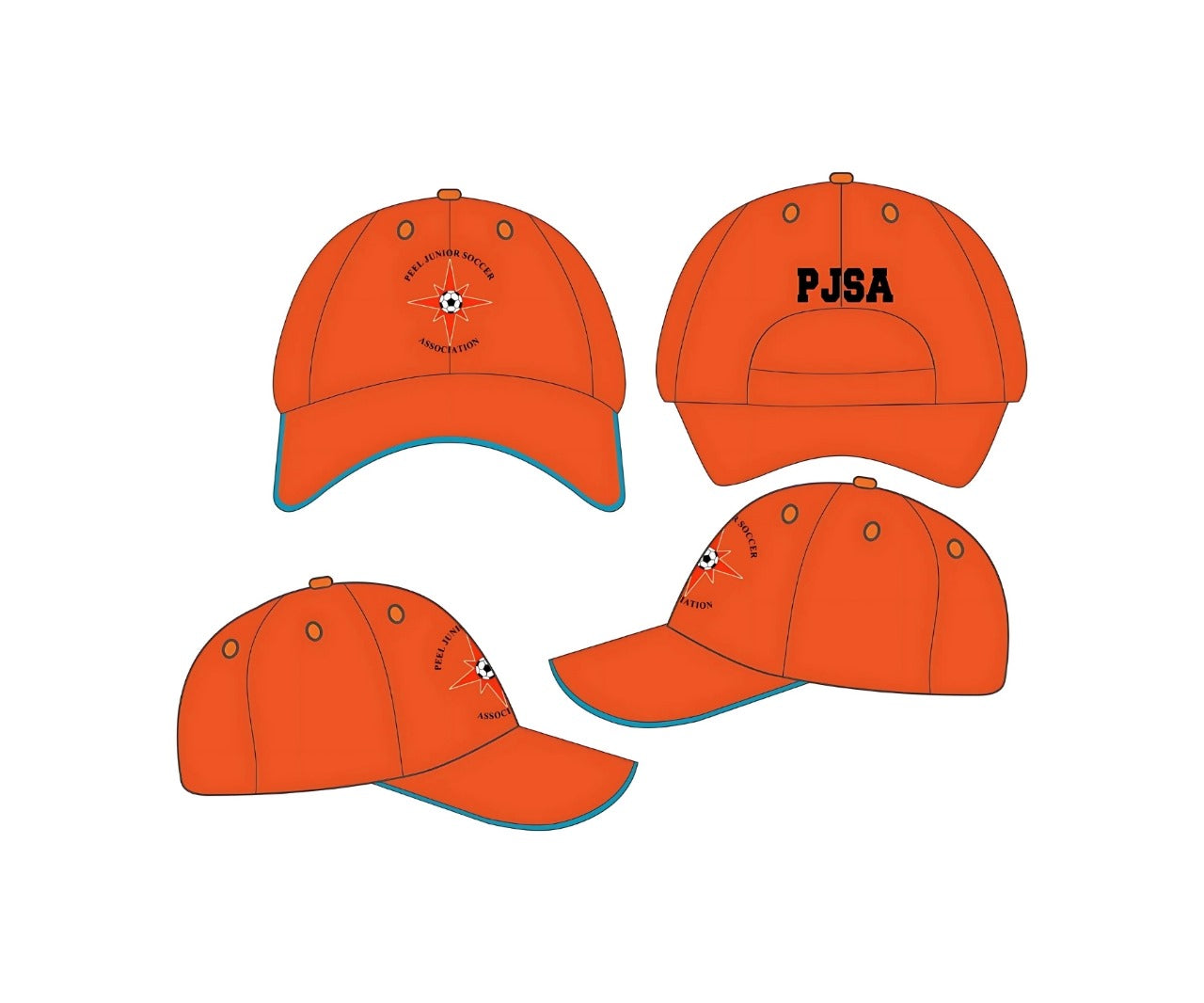 PEEL JUNIOR SOCCER ASSOCIATION- CAPS