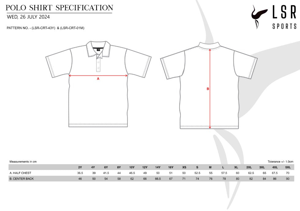 Dianella Cricket Club Playing Polo-White Short Sleeve