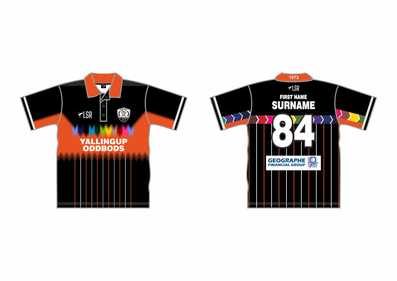 Yallingup-Oddbods Playing Shirt Academy, All Junior Players (except Stage One or Two) – Short Sleeve