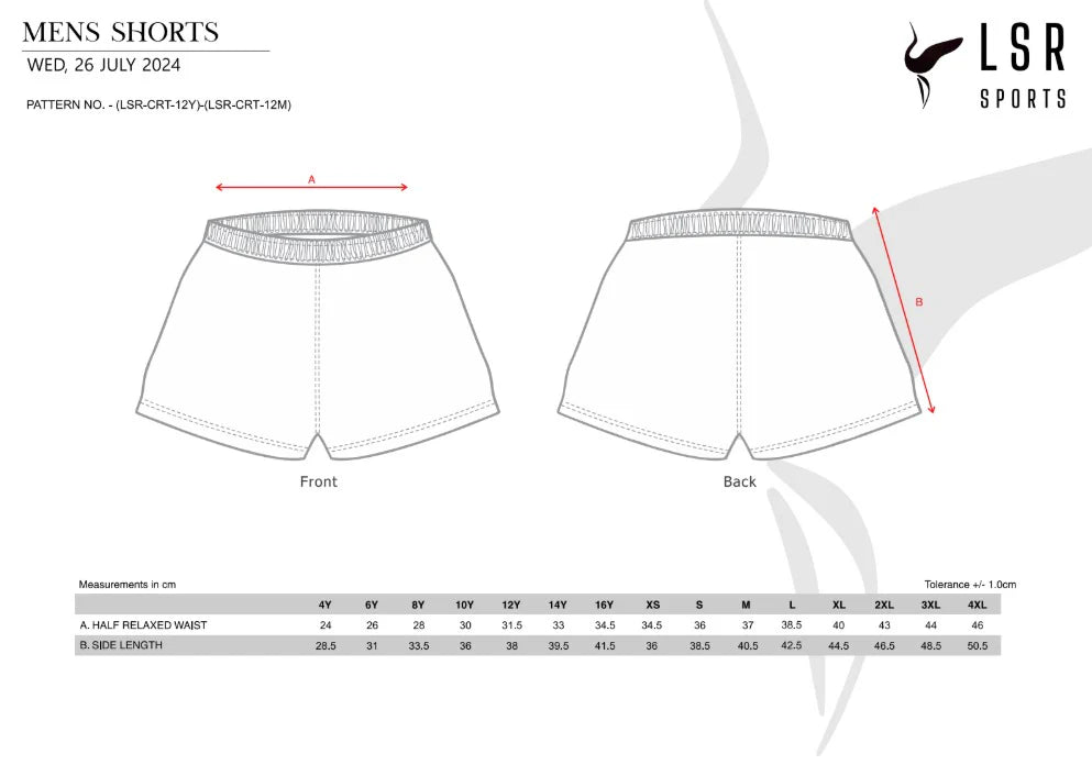Bunbury United Soccer Club - Training Shorts