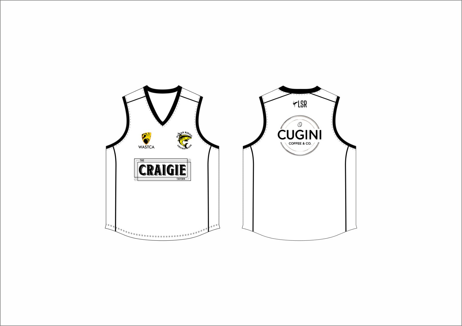 OCEAN RIDGE CRICKET CLUB - CRICKET VEST