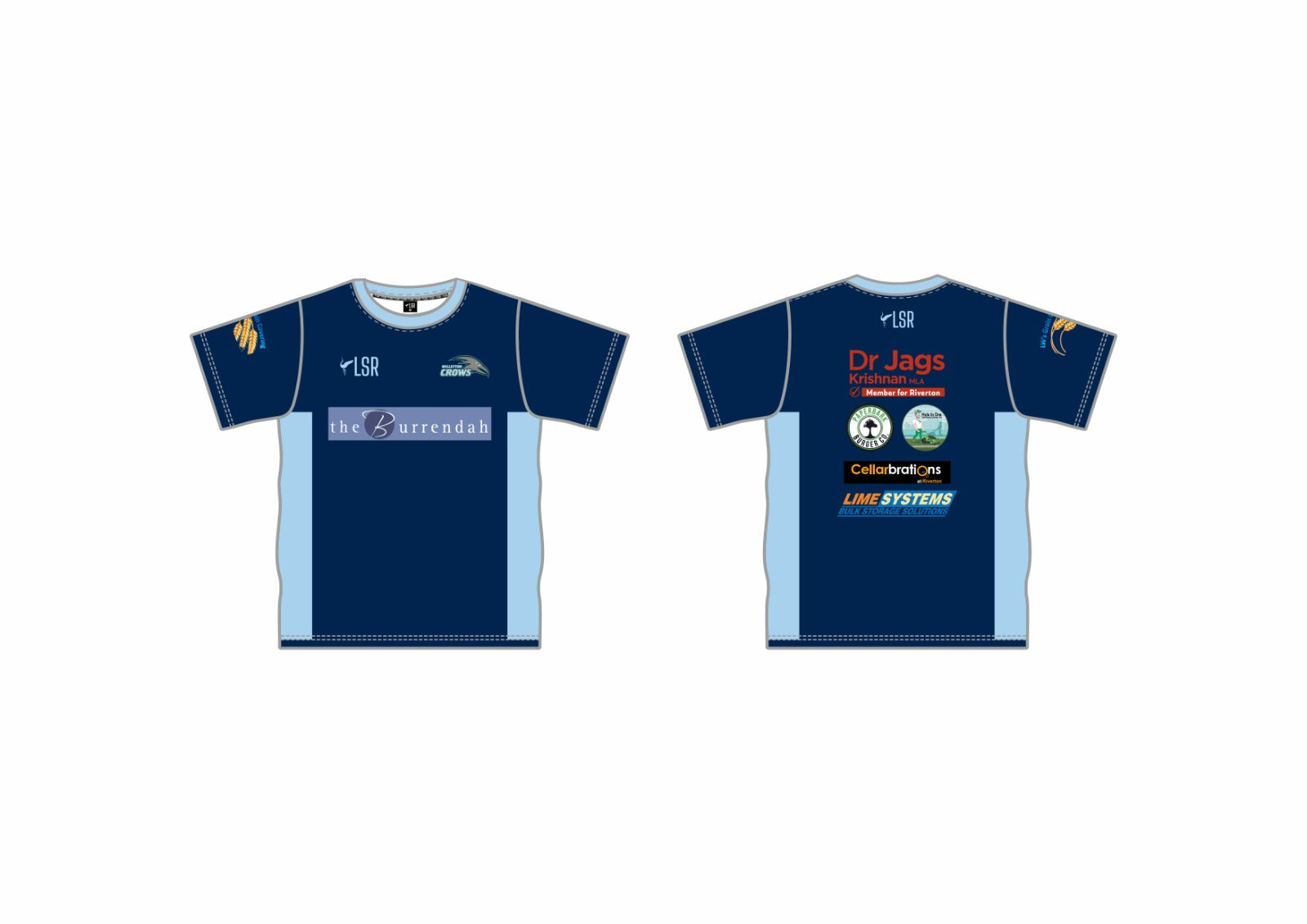 WILLETTON CROWS CRICKET CLUB - TRAINING SHIRT