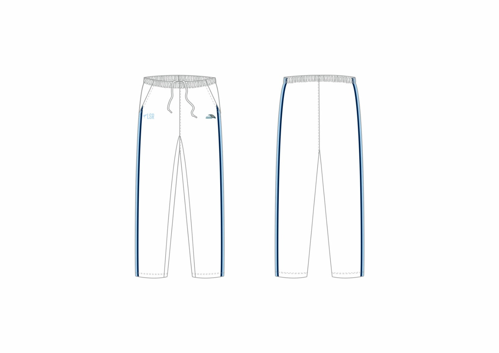 WILLETTON CROWS CRICKET CLUB - WHITE TROUSER